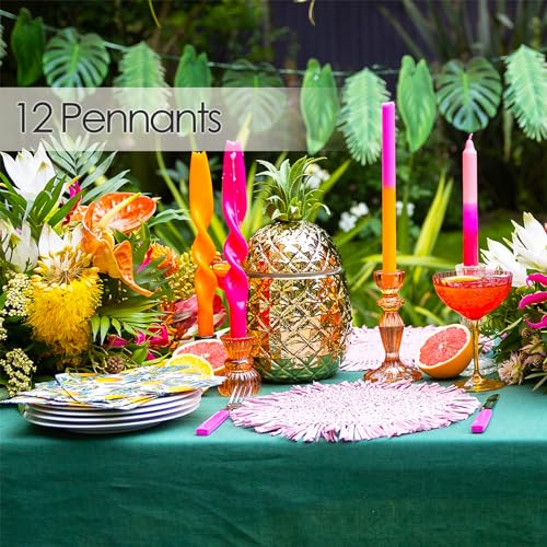 Tropical Palm Leaf Garland Party Decor - 2.6M