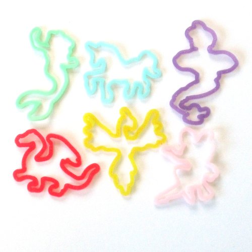 Fantasy Shapes Silly Bandz - 24 Count
