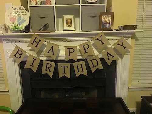 Personalized DIY Brown Banner Set for Parties