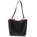 Elegant Large Black Tote Bag for Women