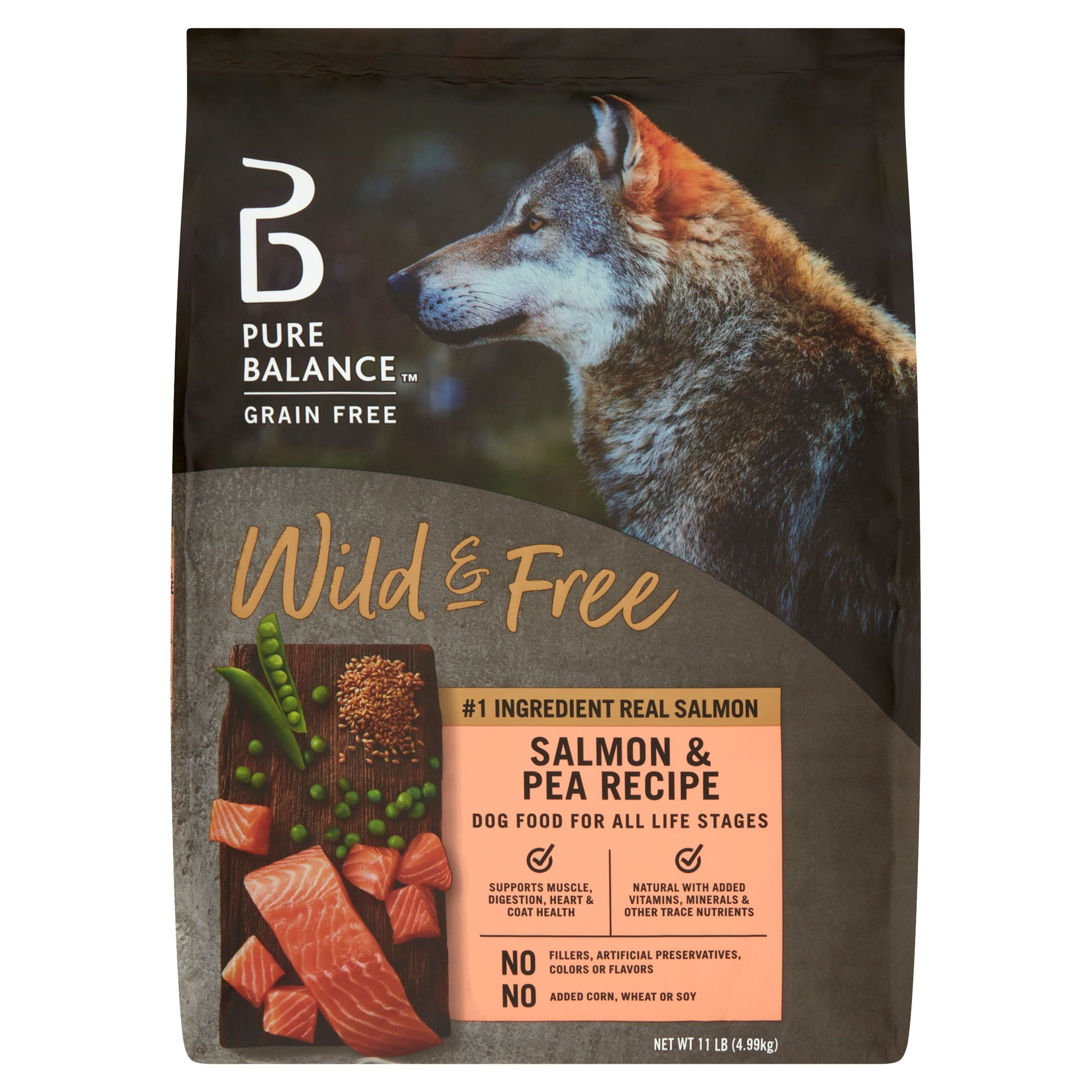Wild & Free Salmon & Pea Grain-Free Dog Food