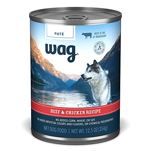 Wag Pate Beef & Chicken Dog Food, 12.5 oz