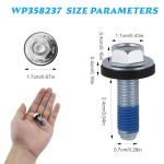 Washer Agitator Bolt 5/16"-24 for Whirlpool Kenmore