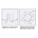 BUYGOO Agitator Repair Kit for Whirlpool, Kenmore