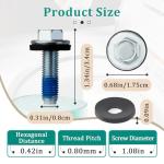 Washer Agitator Bolt Replacement for Whirlpool Maytag