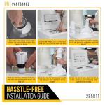 Medium Cam Agitator Repair Kit for Washers