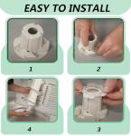 Washer Agitator Dogs Replacement Kit - 8-Pack