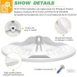 W10752283 Washplate for Whirlpool Washing Machines