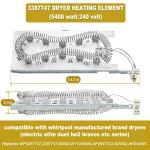 Dryer Heating Element Kit for Whirlpool & Kenmore