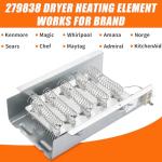 W10724237 Dryer Heating Element for Whirlpool Kenmore