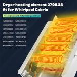 Heating Element for Roper Whirlpool Dryers