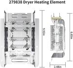 279838 W10724237 Dryer Heating Element Kit