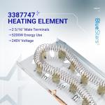 Whirlpool and Maytag Dryer Heating Element Replacement