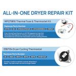 Heating Element for Whirlpool, Amana, Kenmore Dryers