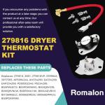 Whirlpool Kenmore Maytag Dryer Heating Element Kit