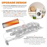 Blutoget Dryer Heating Element W11045584 W11344457
