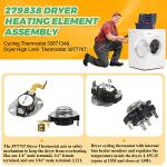 279838 Dryer Heating Element for Whirlpool & Maytag