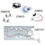 Dryer Heating Element Kit for Whirlpool Kenmore Maytag