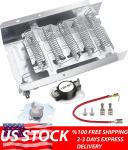 Dryer Heating Element and Thermostat Kit for Whirlpool