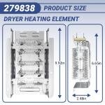 279838 Dryer Heating Element for Whirlpool Kenmore