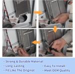 3 Pack Dryer Thermostat for Whirlpool Kenmore Maytag