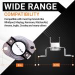 Dryer Thermal Cut-Off Fuse Kit for Whirlpool, Kenmore