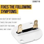 Dryer Thermal Fuse for Whirlpool & Kenmore