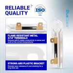 2-Pack Dryer Thermal Fuse for Whirlpool Kenmore