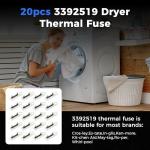 3392519 Dryer Thermal Fuse for Whirlpool & Kenmore