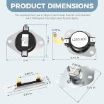 Dryer Thermal Fuse & Thermostat Set for Whirlpool