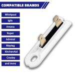 Dryer Thermal Fuse Replacement for Whirlpool, Kenmore, Maytag 3-Pack