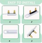 Dryer Thermal Fuse 2-Pack for Whirlpool & KM