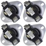 BlueStars WP3387134 Dryer Cycling Thermostat - Pack of 4