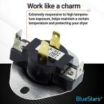BlueStars WP3387134 Dryer Cycling Thermostat - Pack of 4