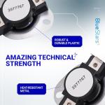 BlueStars 3977767 Dryer Thermostat for Whirlpool, Kenmore