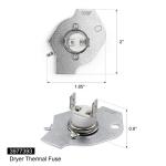 Dryer Thermal Fuse and Thermostat Set for Whirlpool