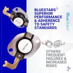BlueStars 3977767 Dryer Thermostat for Whirlpool, Kenmore