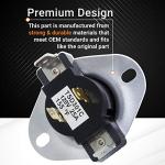 BlueStars Dryer Cycling Thermostat for Whirlpool Kenmore