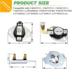 Dryer Thermostat and Thermal Fuse Kit for Whirlpool