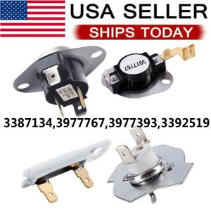 Whirlpool Dryer Thermostat Thermal Fuse Kit