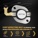 Whirlpool & Kenmore Dryer Thermostat Replacement 3399693