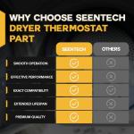 Whirlpool & Kenmore Dryer Thermostat Replacement 3399693