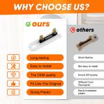 10 Pack WP3392519 Replacement Thermal Fuse for Whirlpool