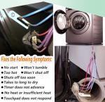 Whirlpool & KM Dryer Thermal Fuse 2 Pack