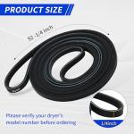Durable 92.25 Inch Dryer Belt for Whirlpool, Kenmore