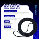 Durable Dryer Drum Belt for Whirlpool and Kenmore