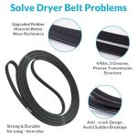 Dryer Belt 341241 for Whirlpool, Kenmore, Maytag