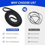 Durable 92.25 Inch Dryer Belt for Whirlpool, Kenmore