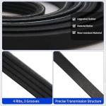 Durable 92.25 Inch Dryer Belt for Whirlpool, Kenmore