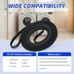 Durable 92.25 Inch Dryer Belt for Whirlpool, Kenmore